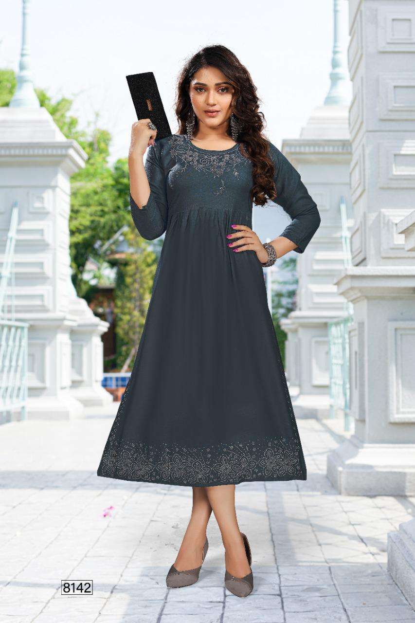 New frock style kurti hot sale